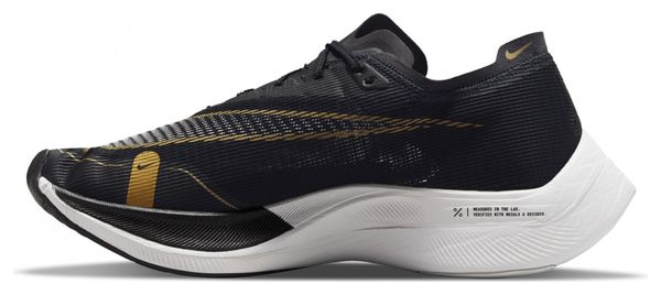 Nike ZoomX Vaporfly Next% 2 Laufschuhe Schwarz Gold