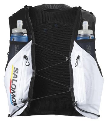 Salomon ADV Skin 12 Race Flag Hydration Bag Black White Unisex