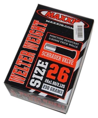 MAXXIS Inner Tube Welter Weight 20 x 1.9/2.125'' Schrader Valve