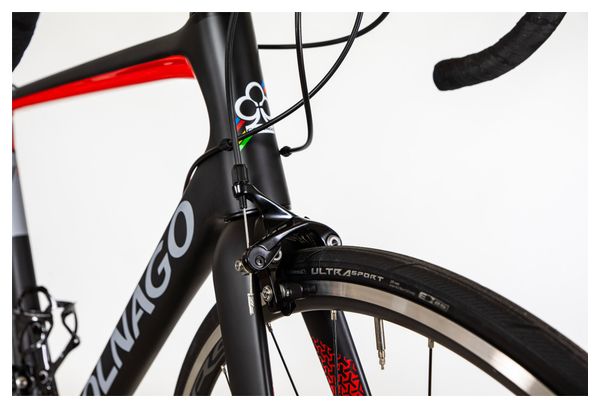 Vélo de Route Colnago V3 Rim Shimano 105 11V 700 mm Noir Rouge 2022