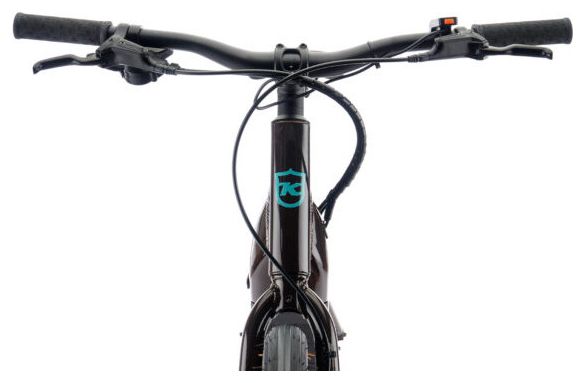 City Bike Kona Dew HD Shimano Altus 8V 418Wh 650b Brown 2023