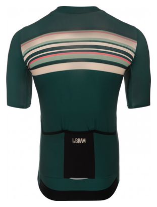 LeBram Arpettaz Green Short Sleeve Jersey Tailored Fit
