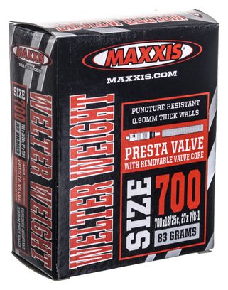 MAXXIS Inner Tube Welter Weight 700 x 18/25 Presta Valve 48mm