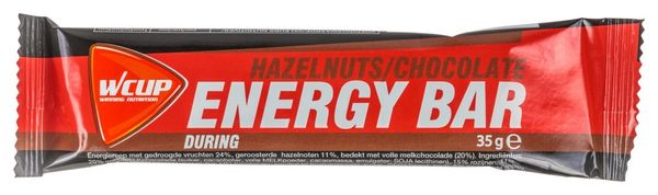 Barre énergétique WCUP Energy Bar Chocolat-Noisette 35g