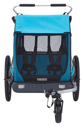 Rimorchio per bambini Thule Coaster 2 XT Blu