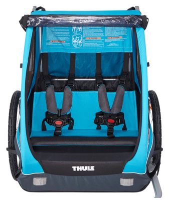Rimorchio per bambini Thule Coaster 2 XT Blu