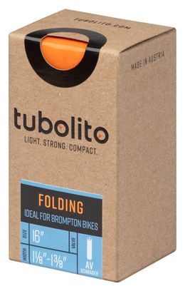 Tubolito Folding 16'' Schraeder 40 mm Inner Tube