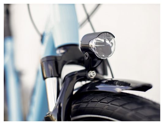 Vélo de Ville Électrique Trek Verve+ 2 Lowstep Bosch 500wh Shimano Altus 9V Azure