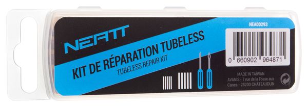 Neatt Tubeless Repair Kit Werkzeuge + 10 Bohrer