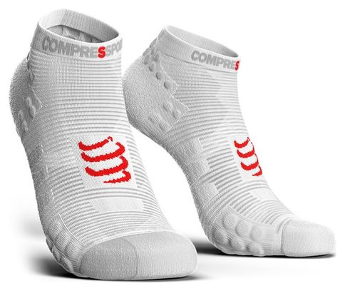 Compressport ProRacing Socks V3 Run Low White