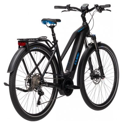 Cube Kathmandu Hybrid Pro 625 Trapeze Electric City Bike Shimano Deore 10S 625 Wh 700 mm Black 2021