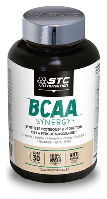 Complément Alimentaire STC Nutrition - BCAA Synergy+ - 120 gelules
