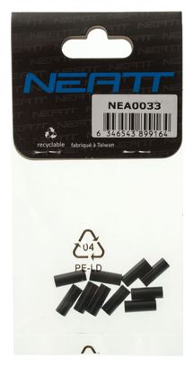 NEATT Aluminium Outer Gear Casing Caps - Black