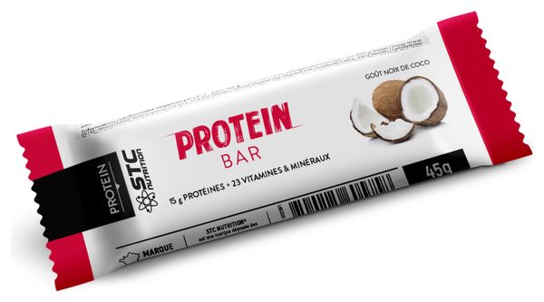 STC Nutrition - Protein Bar - 5 barres de 45 g - Noix de coco
