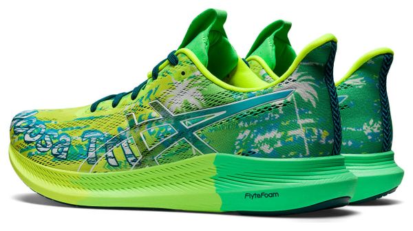 Asics Noosa Tri 14 Running Shoes Green Yellow