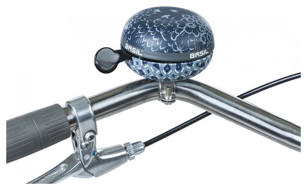 Campanello per bicicletta Basil Boheme 80 mm blu indaco