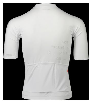 Poc Pristine Print Short Sleeve Jersey White