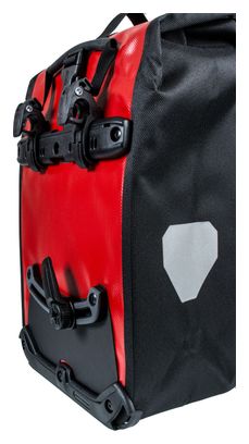 Coppia di borse da bici Ortlieb Sport-Roller Classic Quick-Lock2.1 da 25 L rosse nere