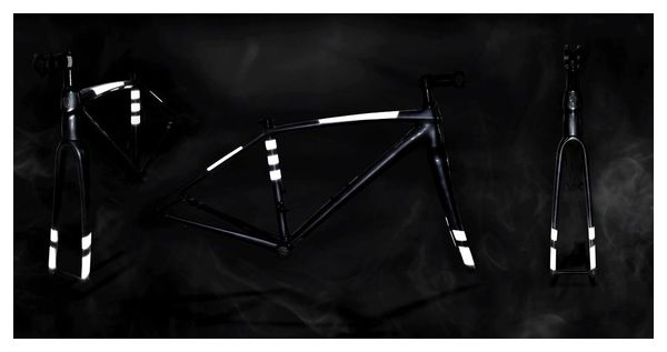 FRAME FLASH 2.0 Silver | Réflecteurs pour cadre de vélo