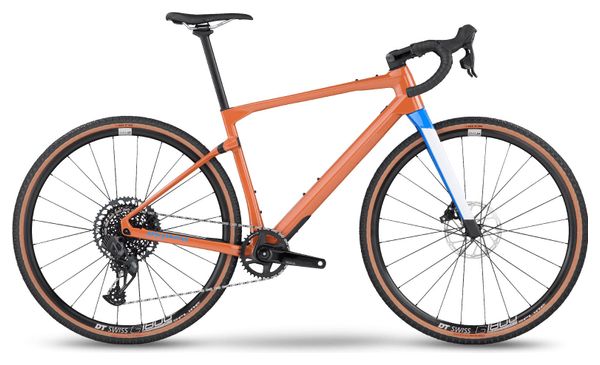 Gravel Bike BMC URS 01 Three Sram Rival eTap AXS 12V 700 mm Orange Ochre 2022