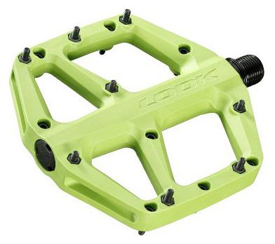 Look Trail Fusion Flat Pedals Lime Green