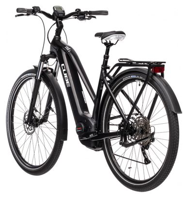 Bicicletta elettrica da città Cube Touring Hybrid Pro 625 Trapeze Shimano Deore 10S 625 Wh 700 mm Nero 2021