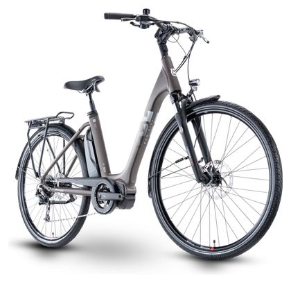 Husqvarna Eco City 3 Elektrisches Citybike Shimano Deore 9S 504 Wh 700 mm Bronze 2021