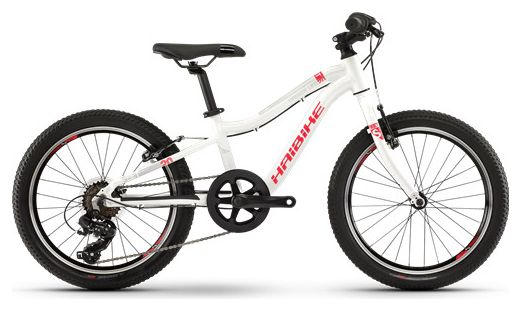 Haibike Kid Bike Seet Greedy 20'' Shimano Tourney 7s White / Red 2020