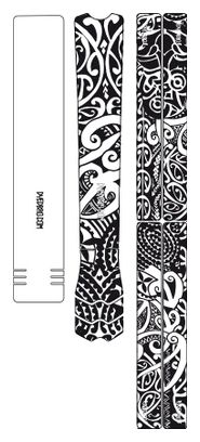 Kit de Protection Cadre Dyedbro Frame Maori Noir