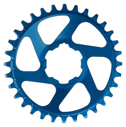 Hope Spiderless Direct Mount Boost Narrow Wide Chainring for Shimano 12S Drivetrains Blue