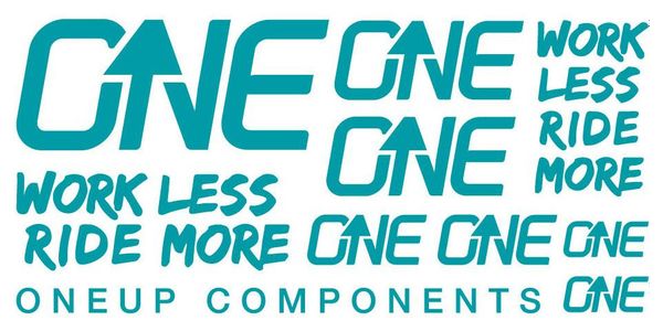 OneUp Decal Kit Turquoise