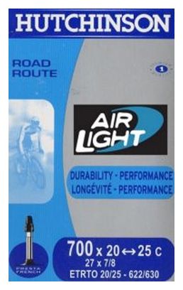 Hutchinson Room Air Route AIRLIGHT 700x20/25 Valve 48 mm