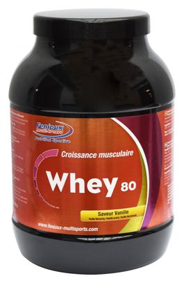 Nahrungsergänzungsmittel Fenioux WHEY 80 Vanille Muskelwachstum 750 g