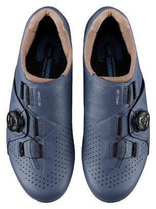 Paar Shimano RC300 Damen Road Shoes Indigo Blue