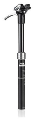 Lescopic T Seatpost with internal hose XLC SP-T09 Recoil 15 mm | Diameter 27.2 mm | Length 390 mm | D beat 100 mm Black
