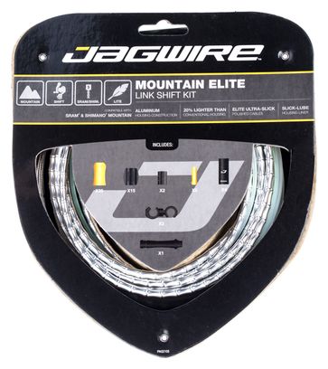 Kit di cambio Jagwire Mountain Elite Link 2017 Silver