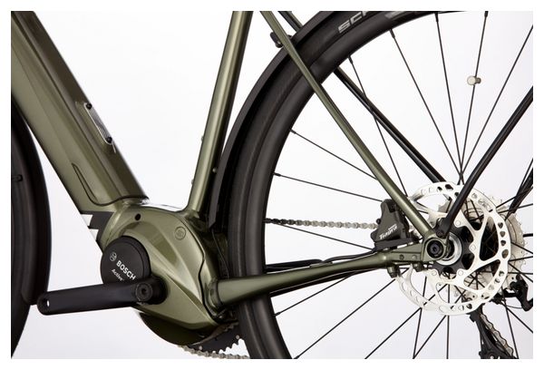 Gravel Bike Électrique Cannondale Synapse Neo EQ Shimano Tiagra 10V 500 Wh 700 mm Vert Mantis