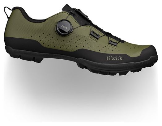 FIZIK Terra Atlas Army Green/Black All-Terrain Shoes