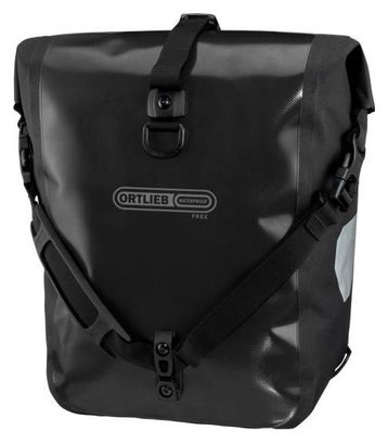 Pair of Ortlieb Sport Roller Free 25 L Black Luggage Bags