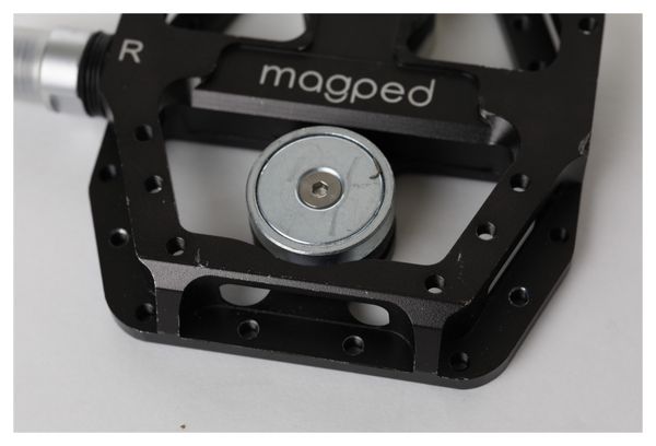 Refurbished Product - Pair of Magped Enduro Magnetic Pedals (Magnet 200N) Black