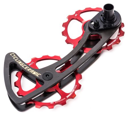 CYCLING CERAMIC Chappe Der Ultegra and Dura Ace 10s and 11s. RED