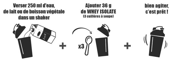 Overstims Whey Isolate Vanilla Protein Drink 720g