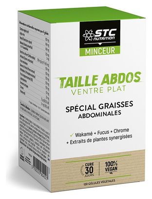 Complément Alimentaire STC Nutrition - Taille Abdos Ventre Plat - 120 gélules