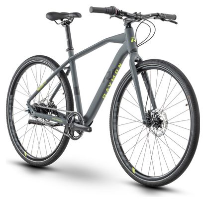R Raymon UrbanRay 1.0 Fitness City Fahrrad Shimano Nexus 7S 700 mm Dunkelgrau 2023