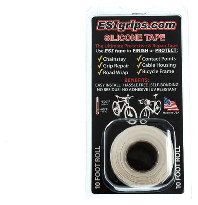 ESI Roll Protection SILICONE TAPE Blanco 3m