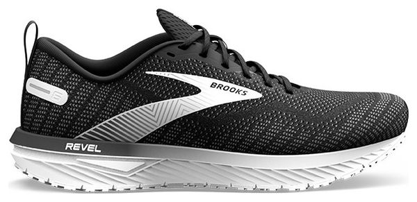 Brooks Revel 6 Running Shoes Black White Alltricks