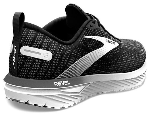 Brooks Revel 6 Running Shoes Black White Alltricks