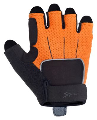 SPIUK 2017 Short Gloves Urban Black Orange
