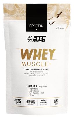 STC Nutrition - Whey Muscle+ Protein - Jar of 750 g - Vanilla