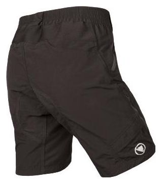 Pantalones cortos deportivos Endura Hummvee II para mujer con forro Negro